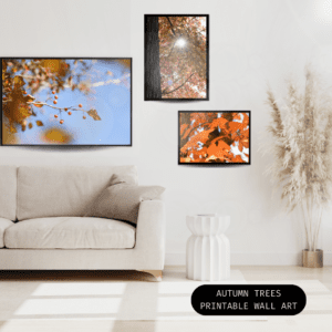 Autumn Trees Bundle Printable Wall Art