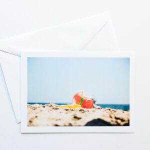 5x7 Beach Bucket Postcard