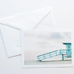 5x7 Santa Monica Lifeguard Postcard