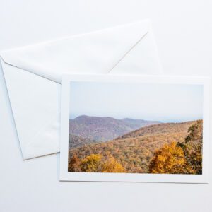 5x7 Shenandoah National Park View Postcard