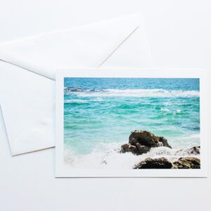 5x7 Victoria Beach Ocean Postcard
