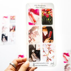 Pretty in Pink Photo Sticker Sheet